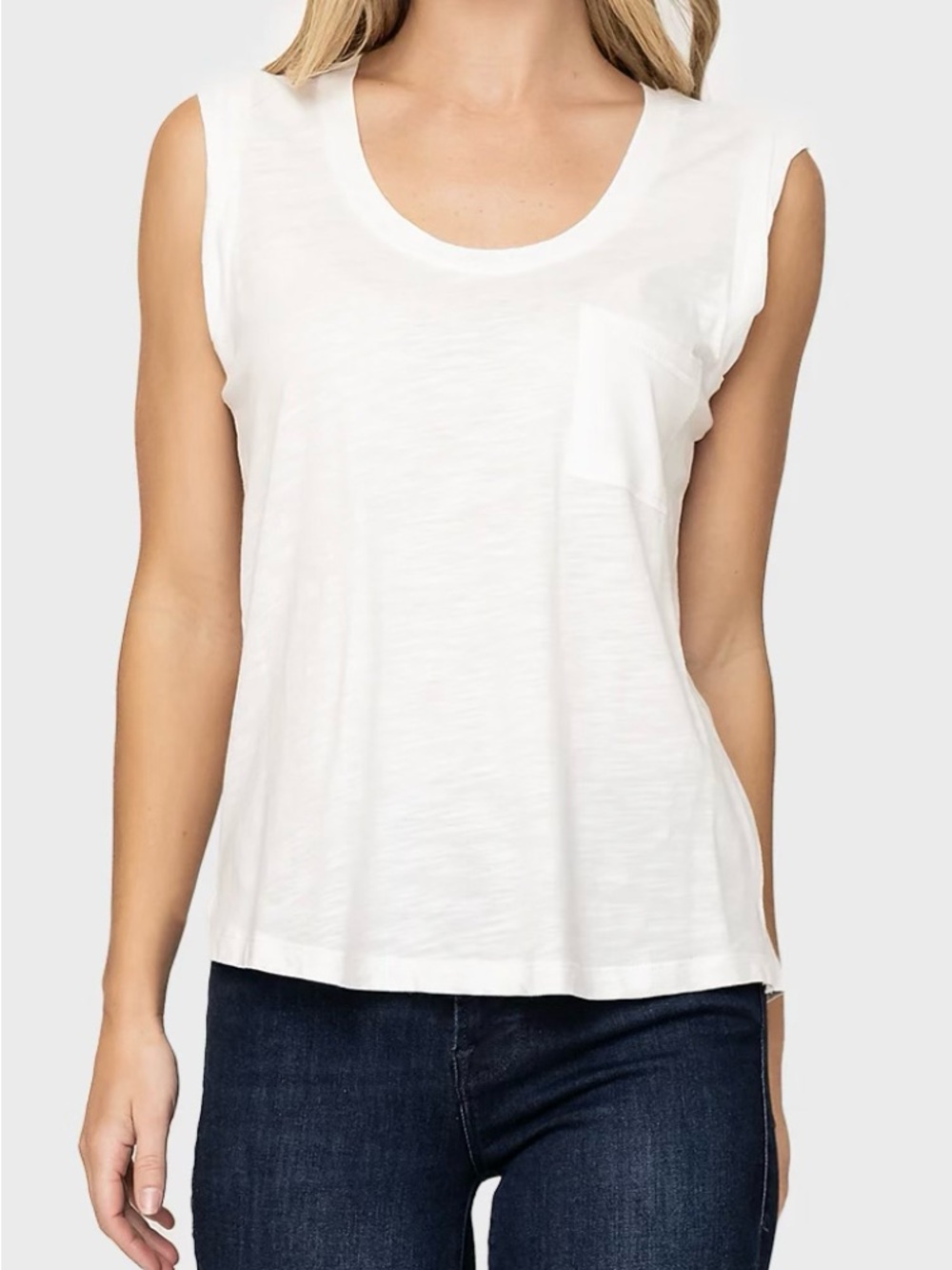 Sanctuary Traveler Twist Sleeve Tee - M